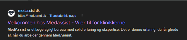 Nils Birger Høgalmen MedAssist ApS vi er til for klinikkerne organisationskultur direktiv ledelsesansvar datakriminalitet